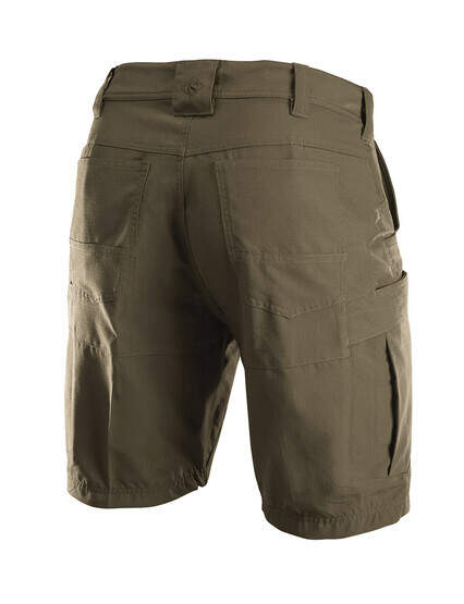 Tru-Spec 24/7 Pro Vector Shorts in LE Green with integrated stretch waistband